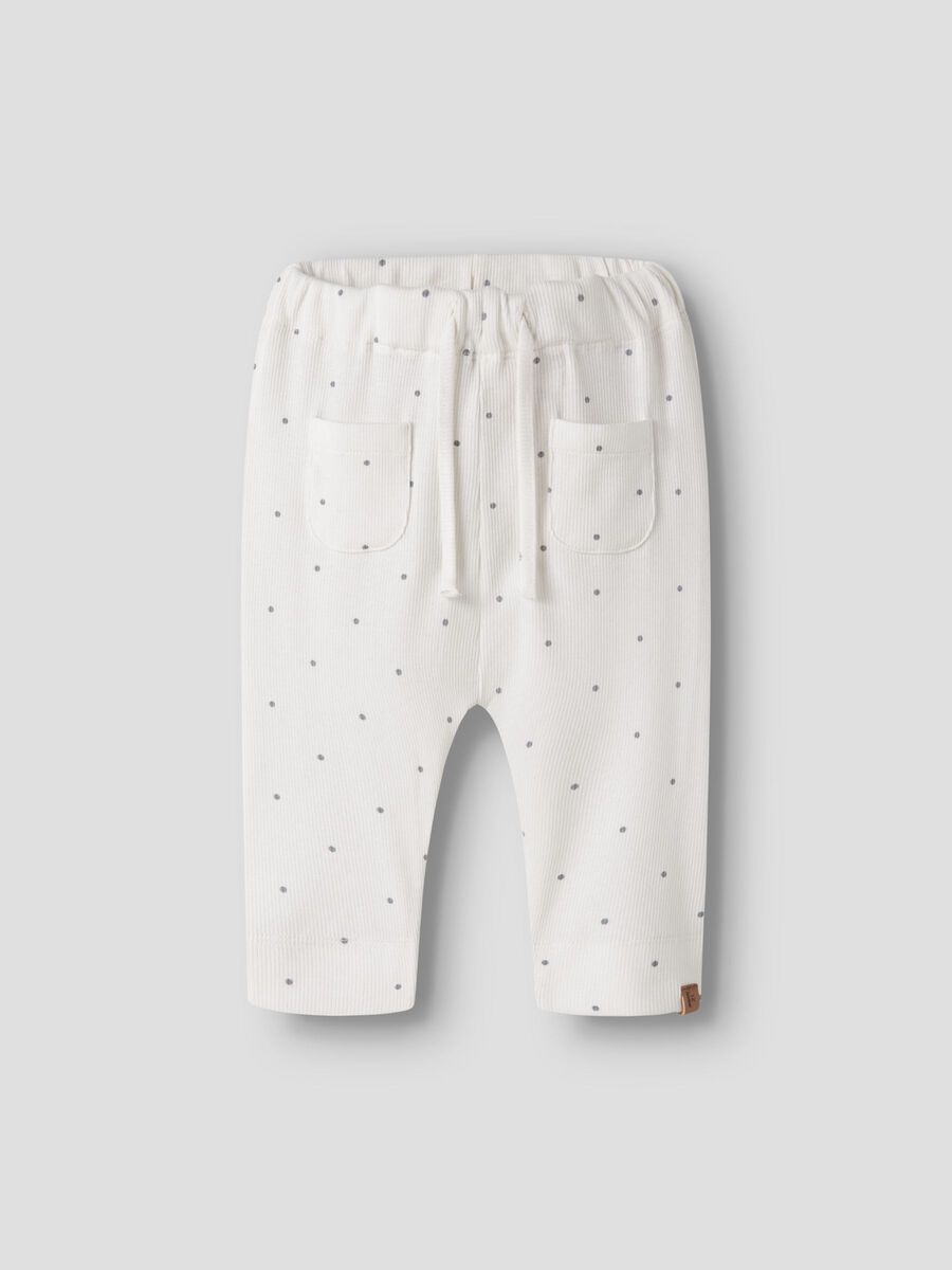Gago Kem Loose Pant Coconut Milk/Sleet Dot