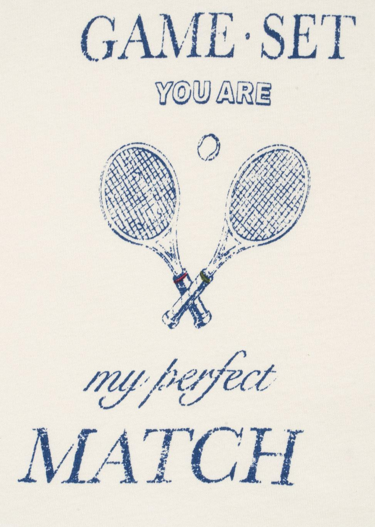 Lin Langermet Tee Gots Match