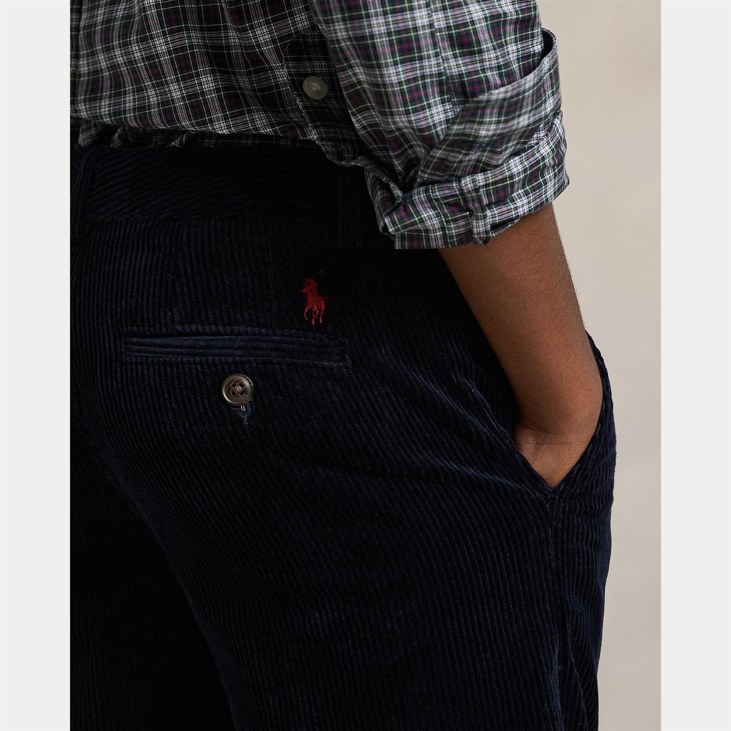 Bedford Flat Front Bukse Hunter Navy