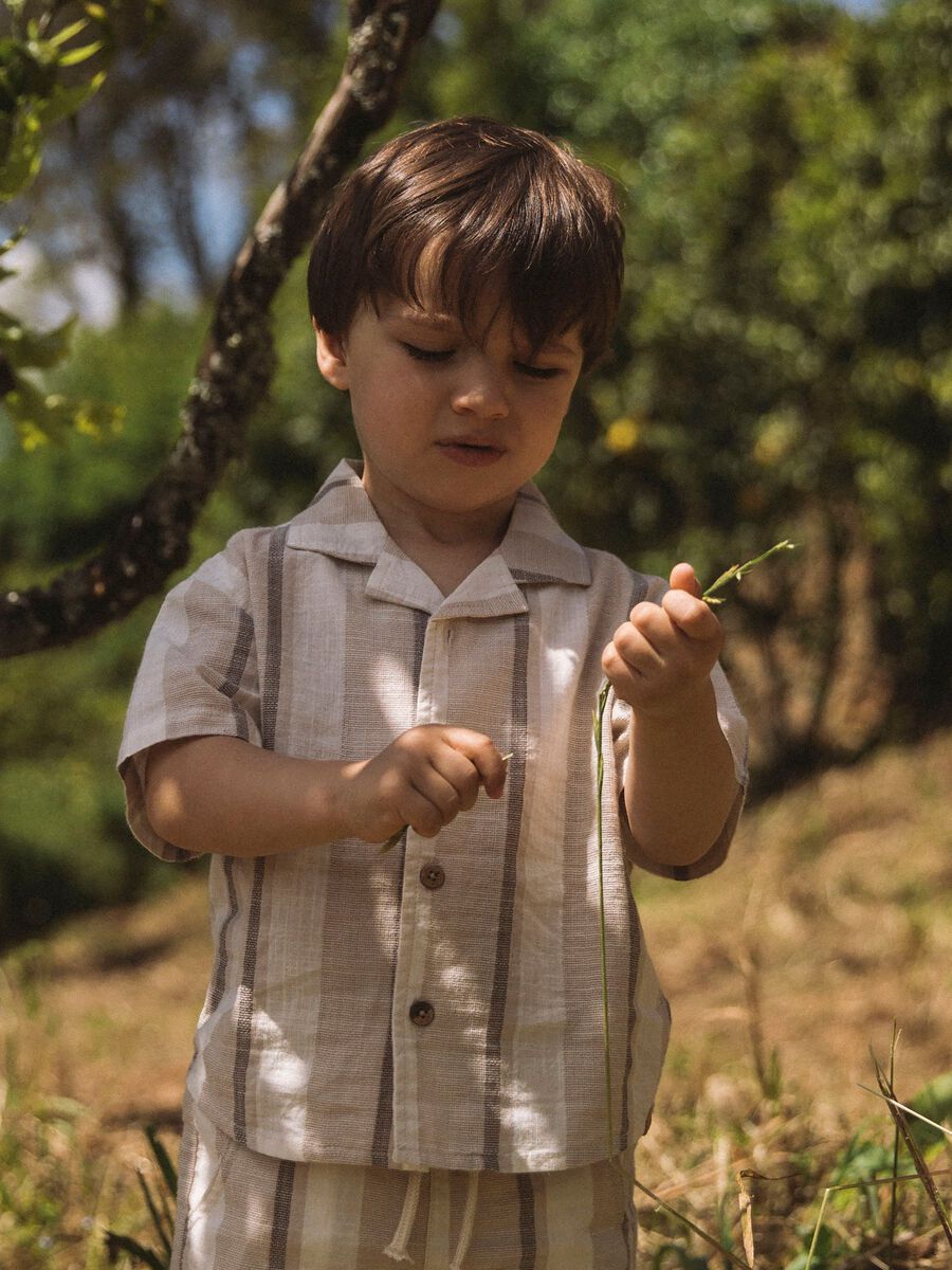 Fibert Ss Loose Shirt Coconut Milk