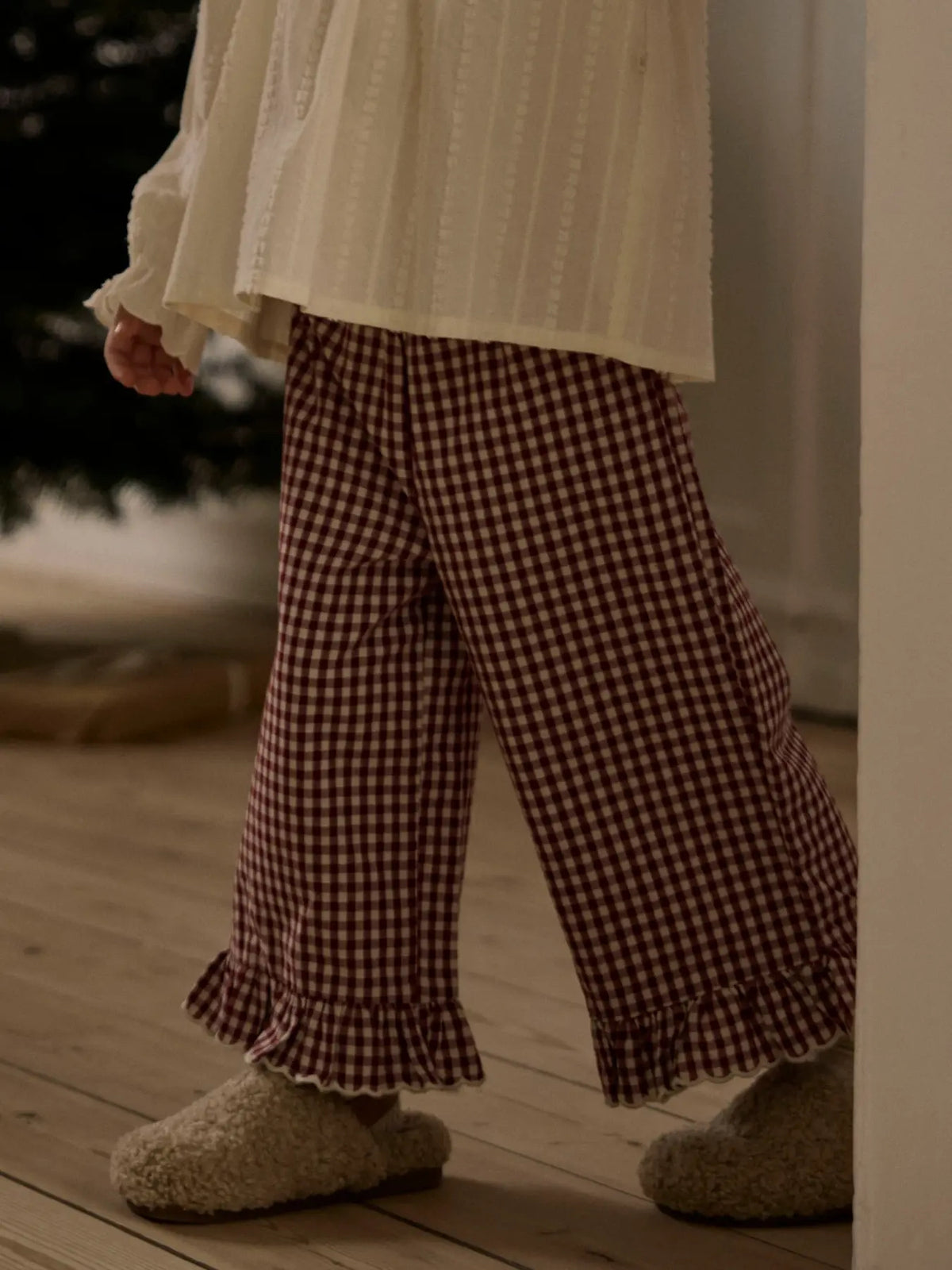 Roanne Loose Pant Biking Red