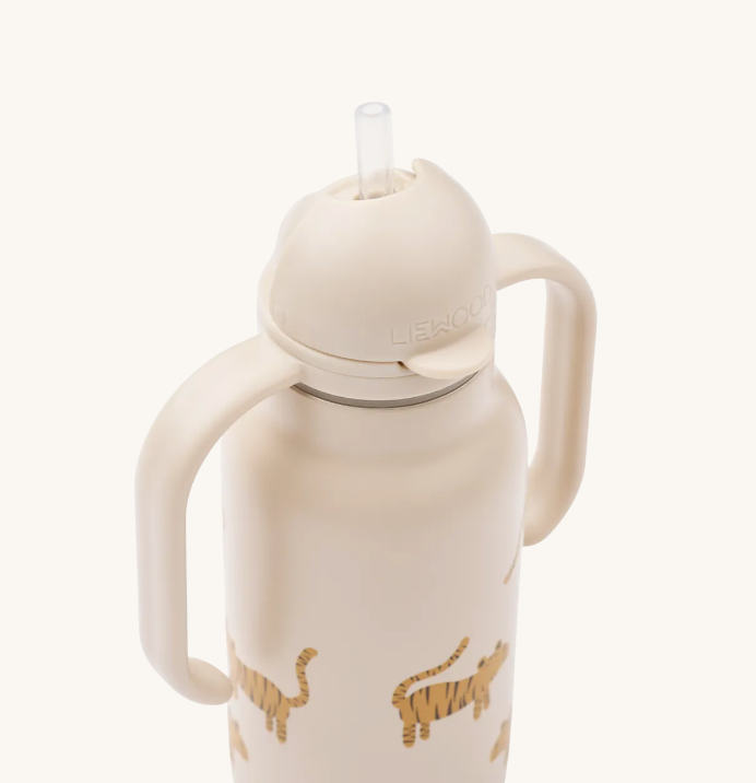 Kimmie Water Bottle 250ML Tiger/Sandy