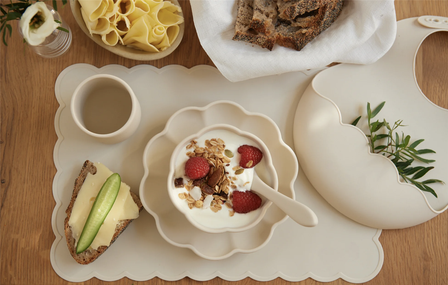 Poppy Placemat Cream