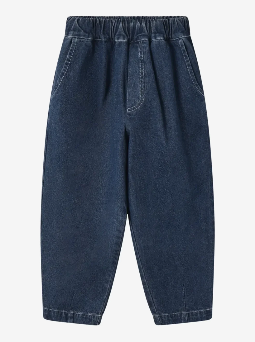 Don Denim Bukser Dark Denim Blue