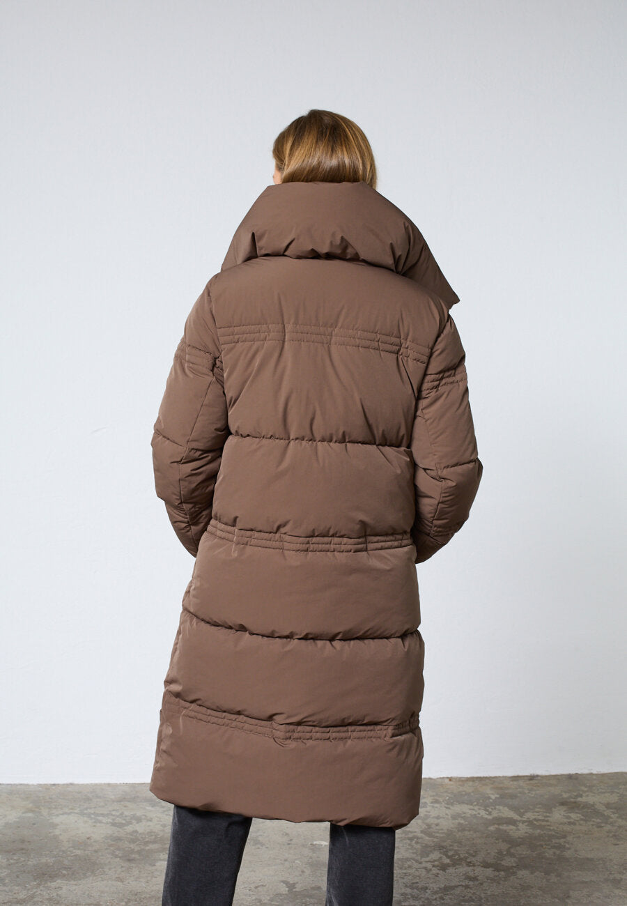 Luvia Long Jacket Mocca