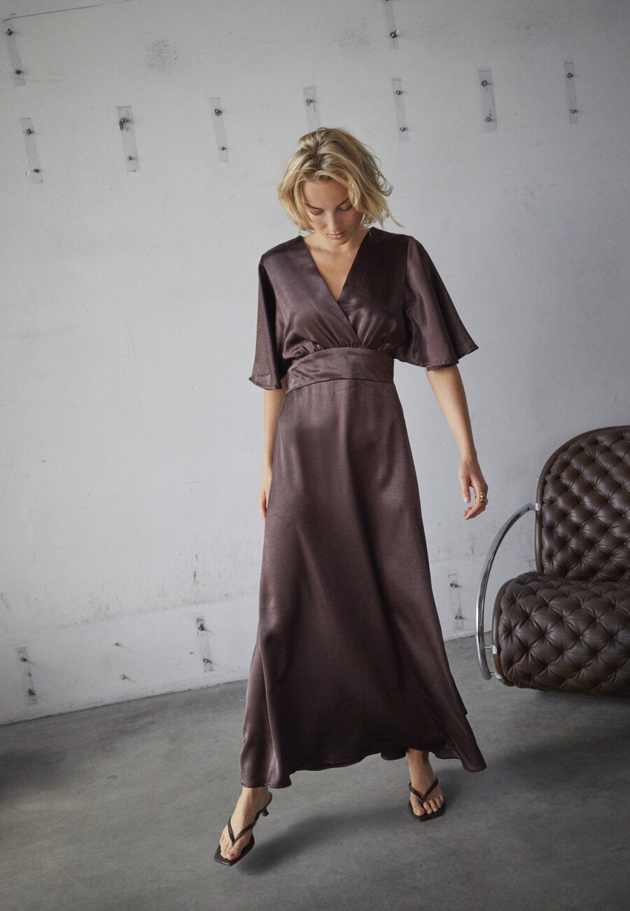 Gisela Dress Brown