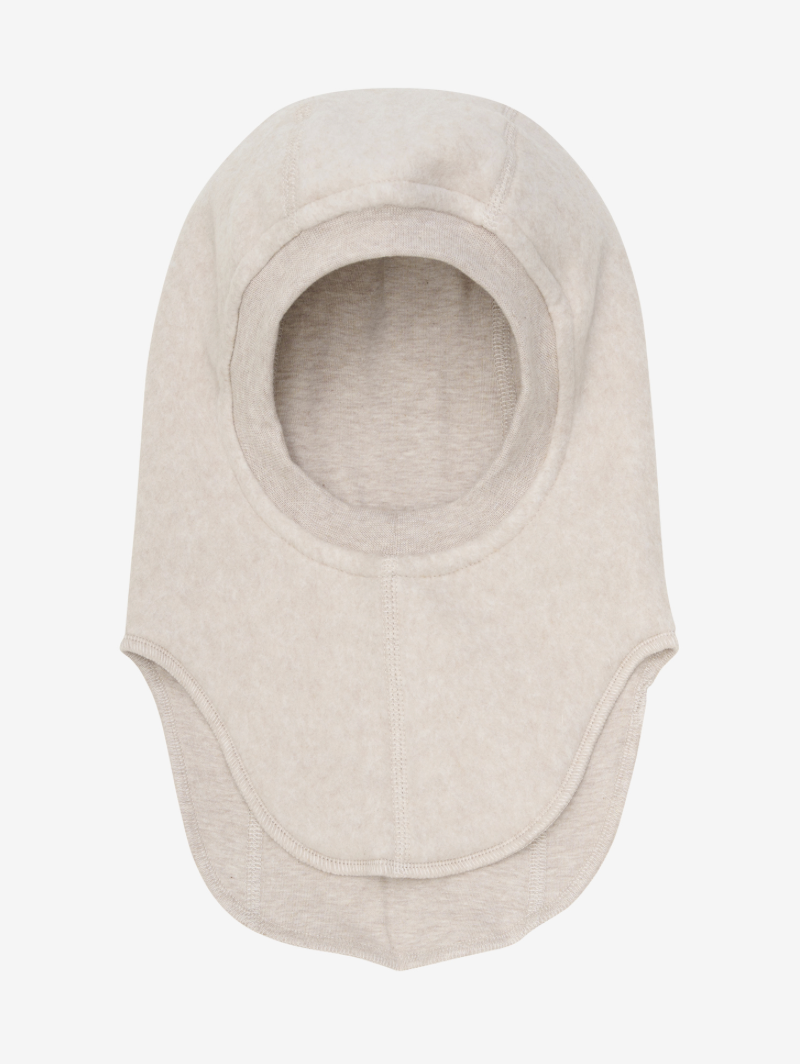 Balaclava Fleece Solid Cloud Camel Melange