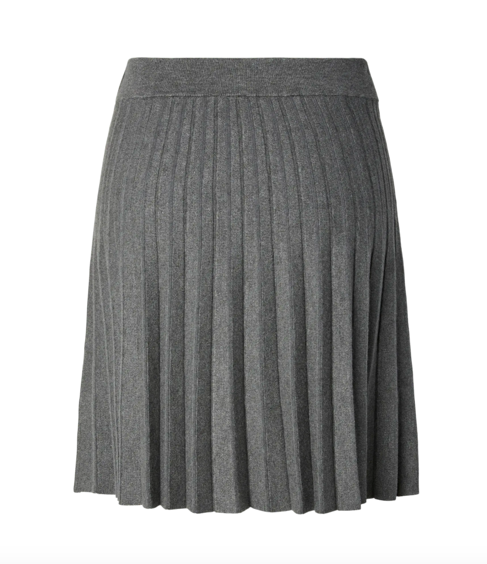 YASELENA HW PLEATED SKIRT S. NOO