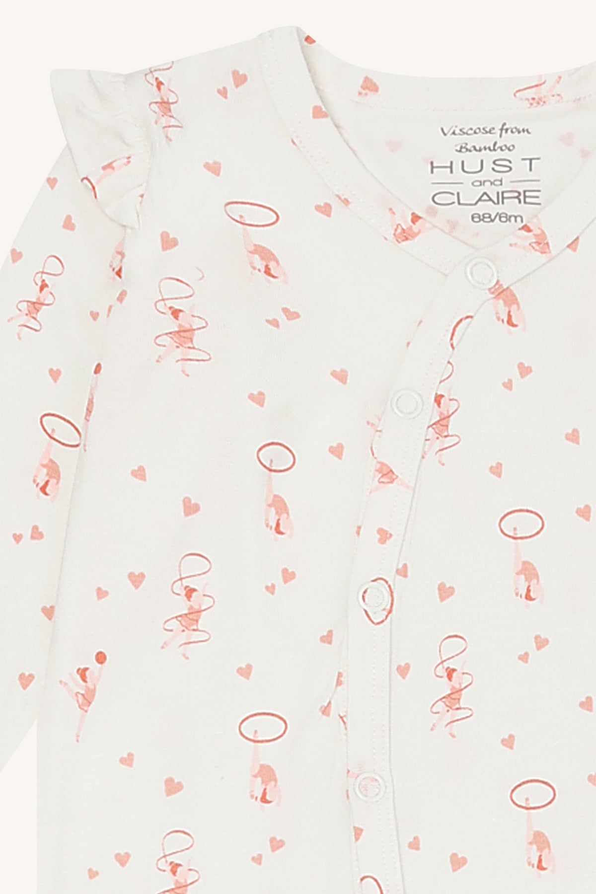 Mulle Nattdrakt Gymnast Ivory