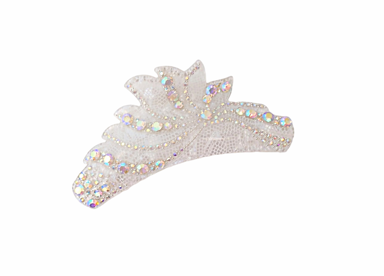 Chloe Hair Claw White