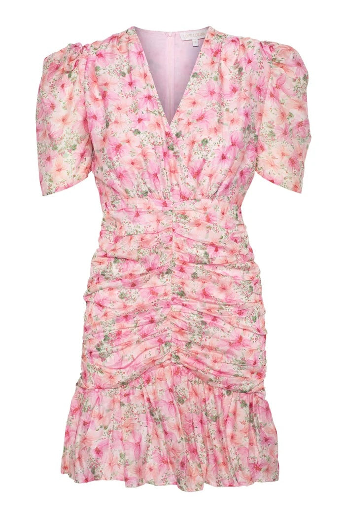 Jenna Mini Dress Garden Serenade