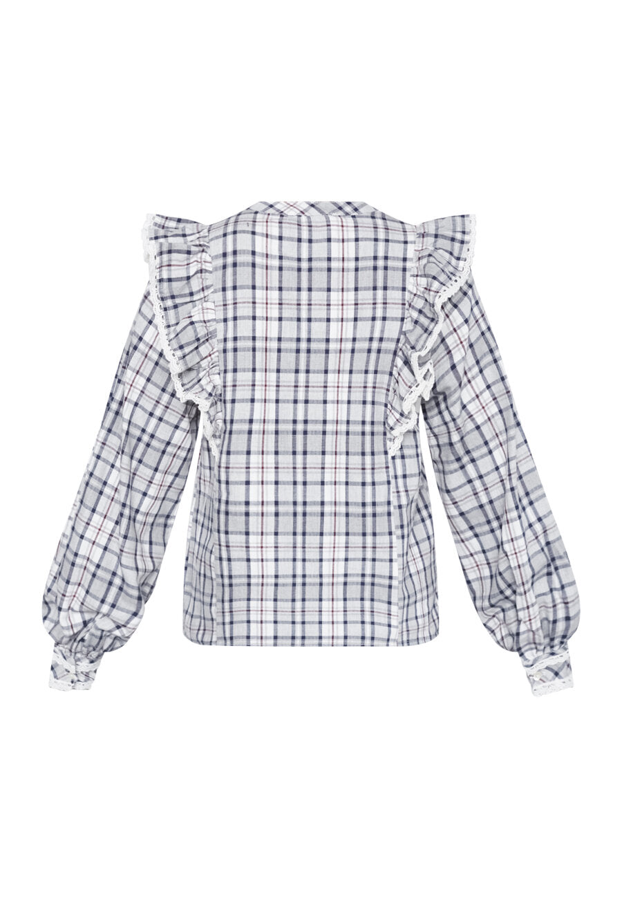 Ulima Shirt Grey Check