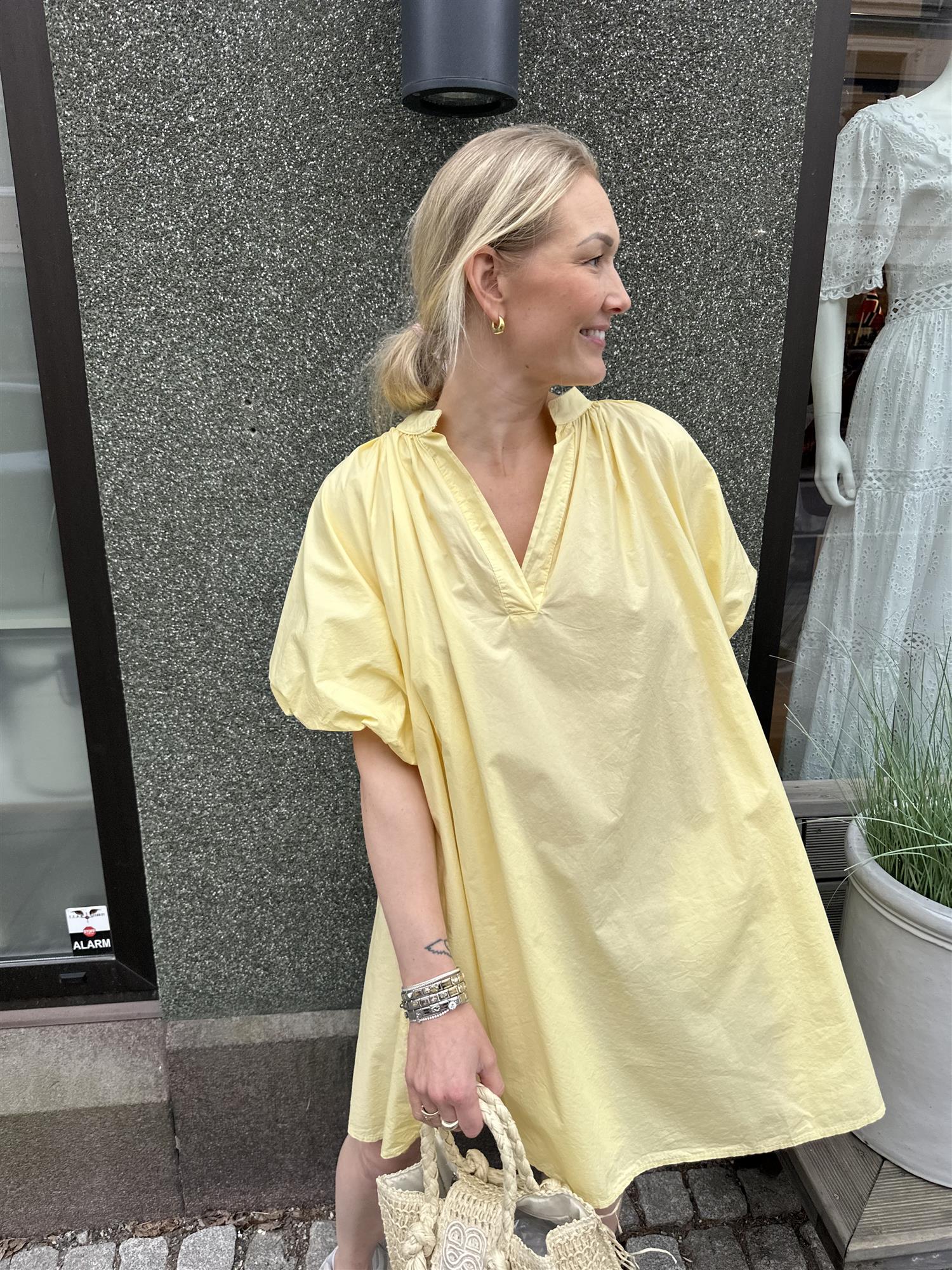 Balloon Dress Yellow