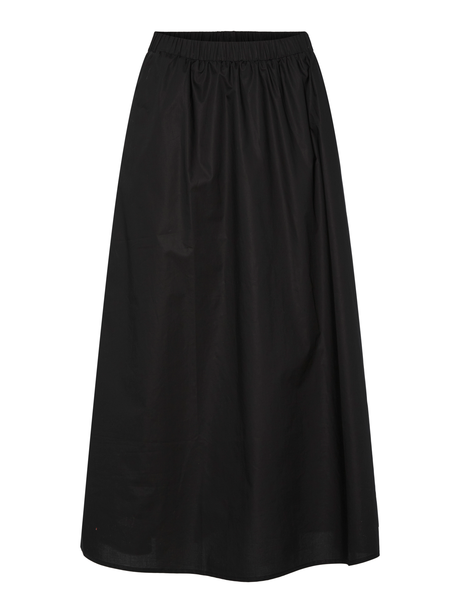 YASULEA HW Long Skirt Black
