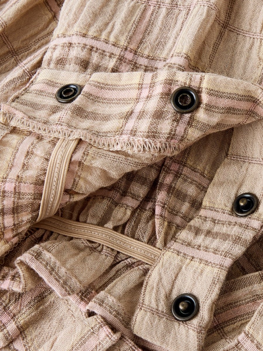 Diema Loose Overall Oxford Tan