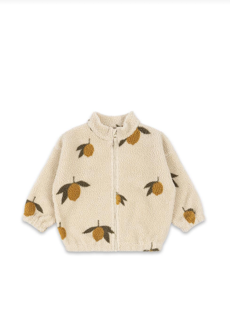 Jody Teddy Jacket Mon Grand Citron