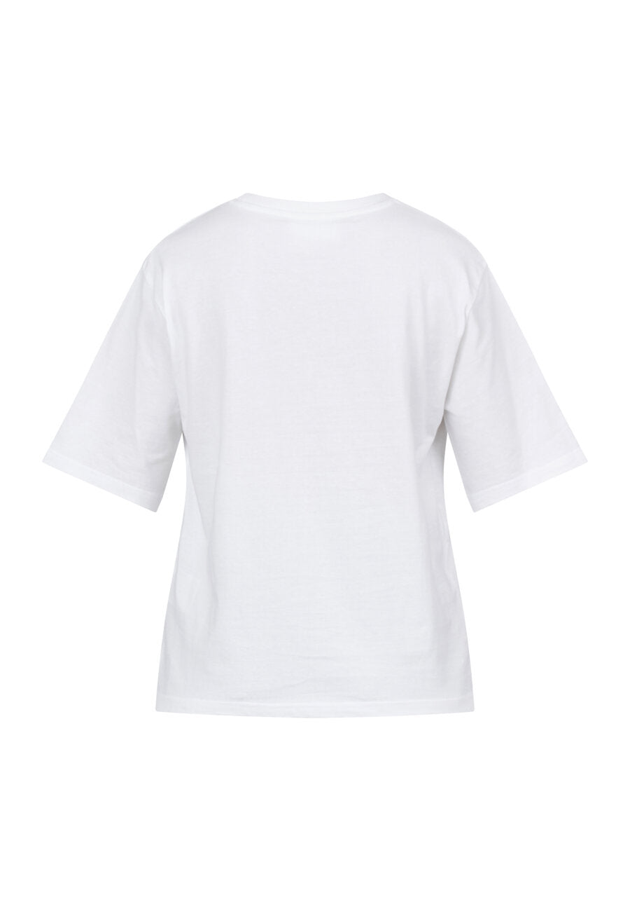 Heda Loose Tshirt White/Black