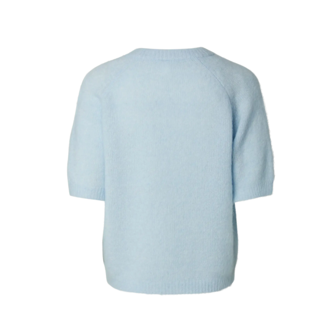 Yasenya SS Knit Pullover Skyway