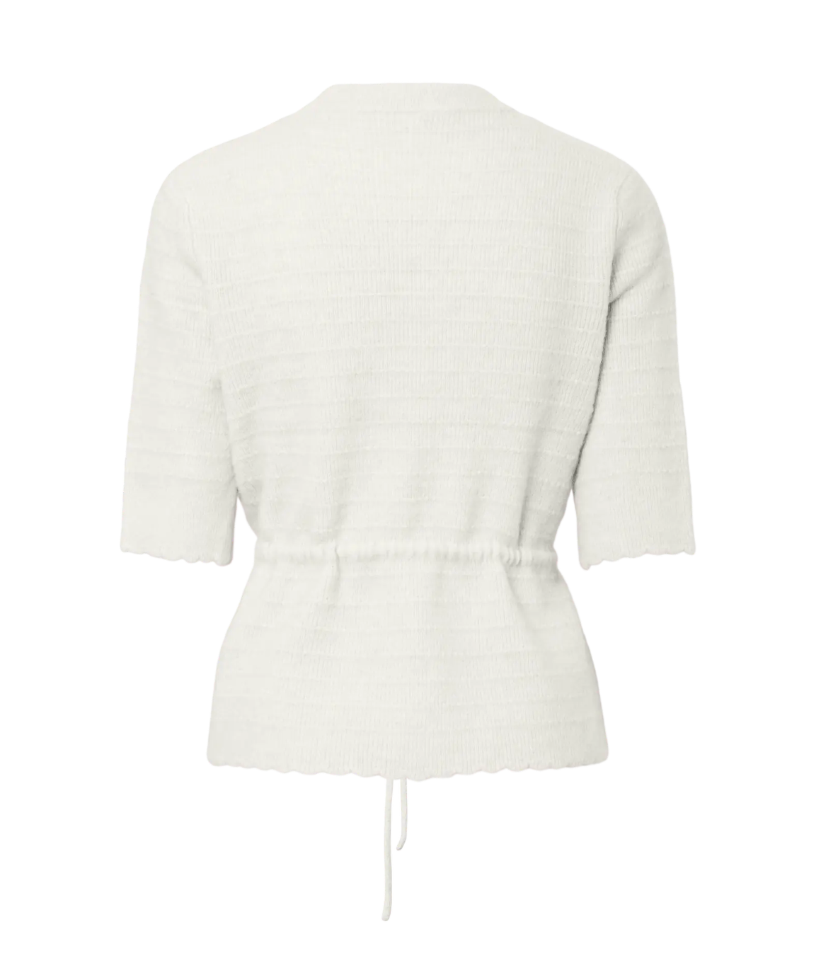 YAsThellis Knit Pullover Star White