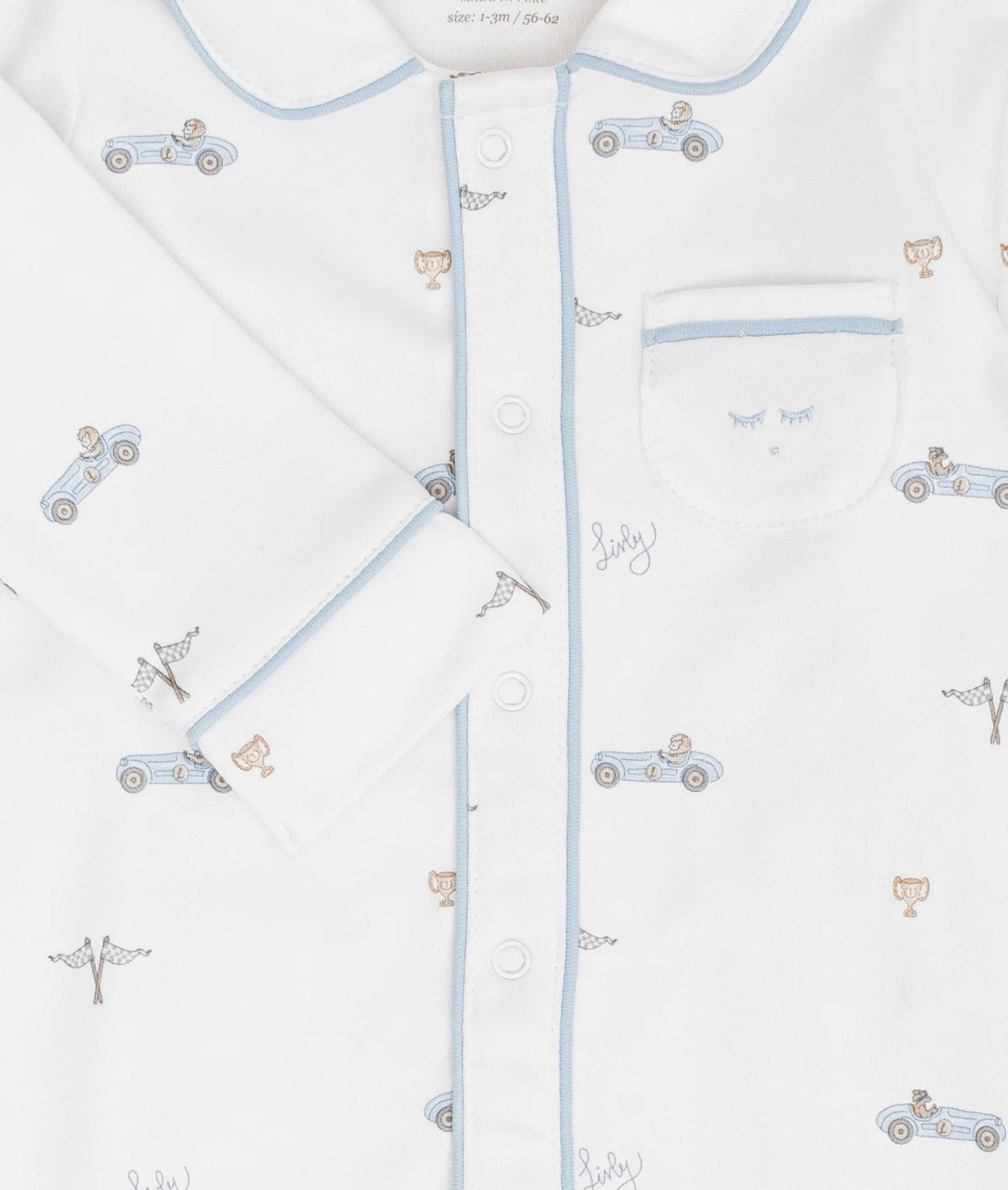 Cars Grady Overall White