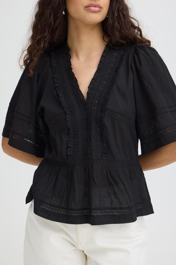 Voilana Top Black