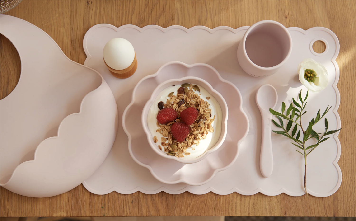 Poppy Placemat Light Pink