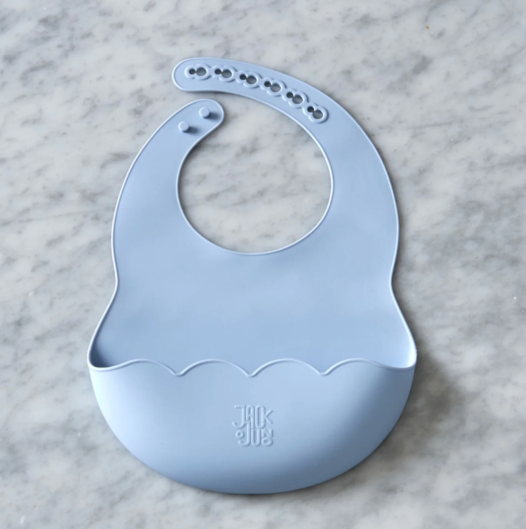 Poppy Bib Pale Blue