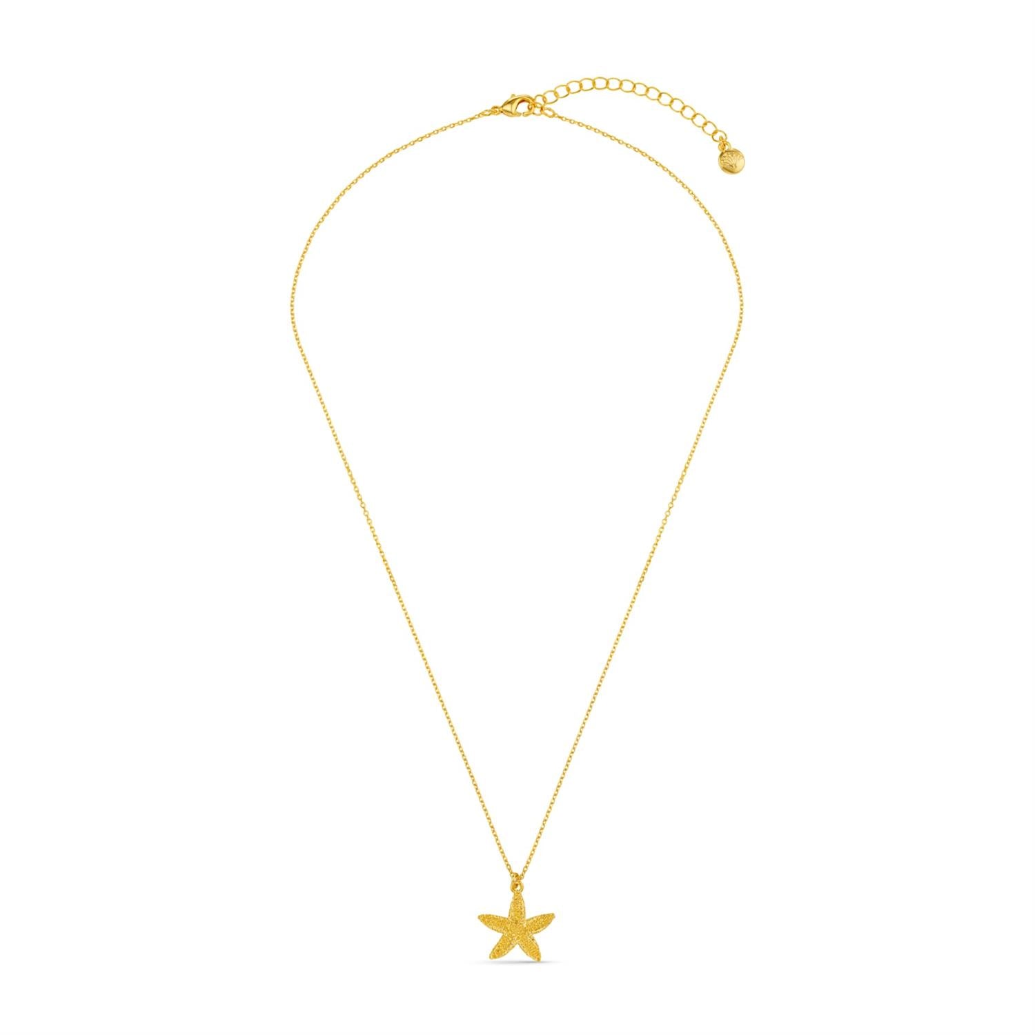 Textured Starfish Necklace