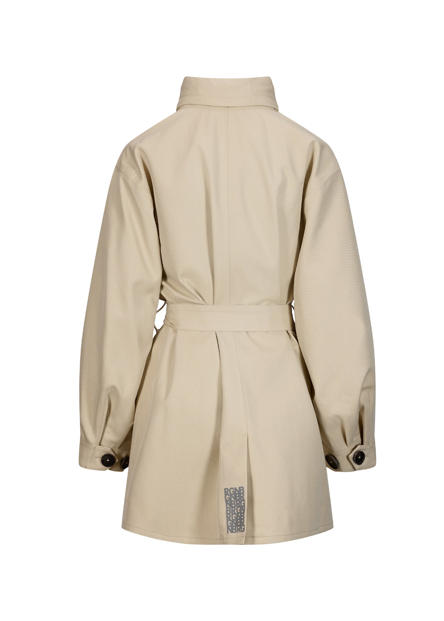 Rossby Coat Beige Denim