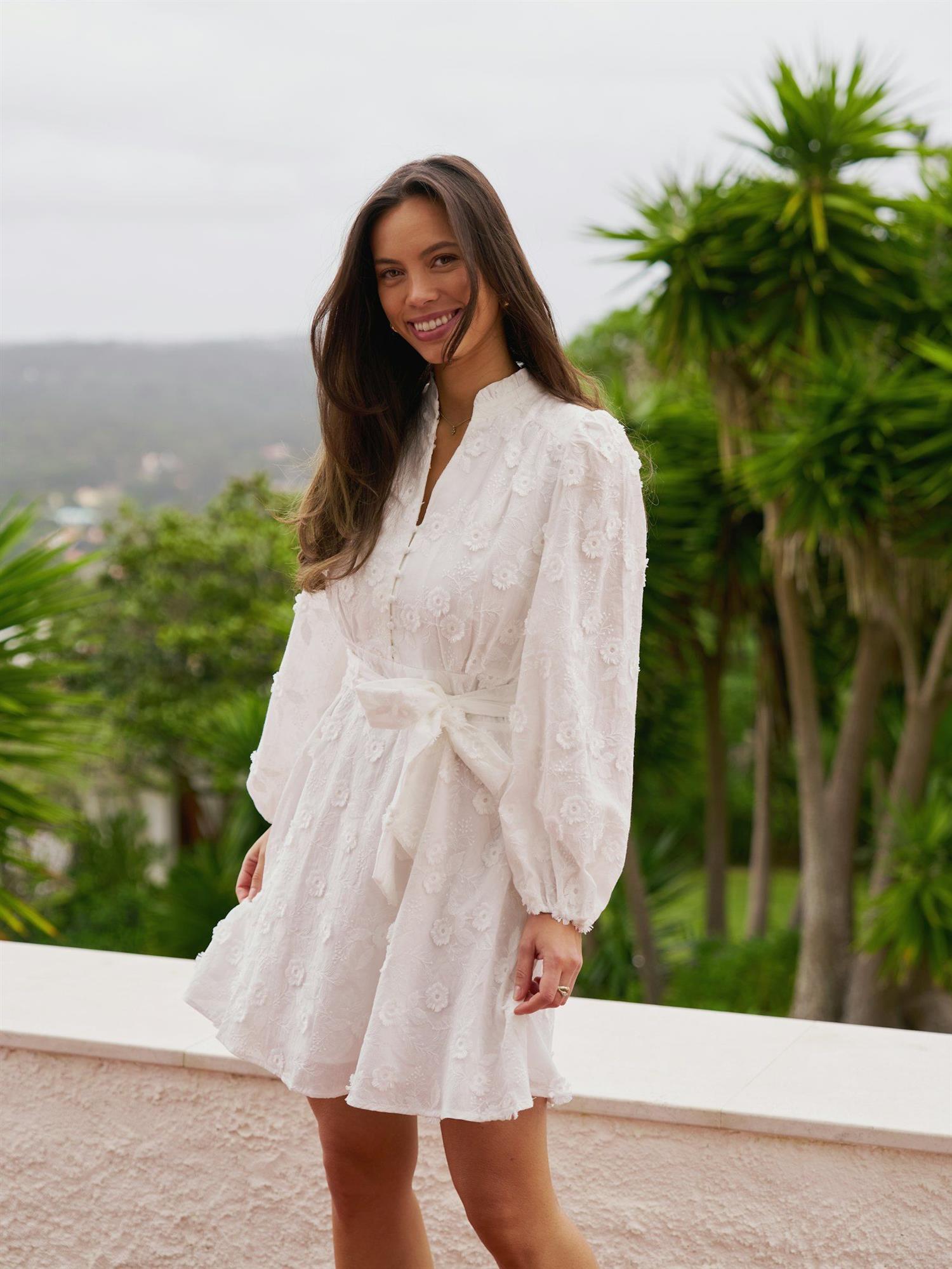 Monnie Embroidery Dress