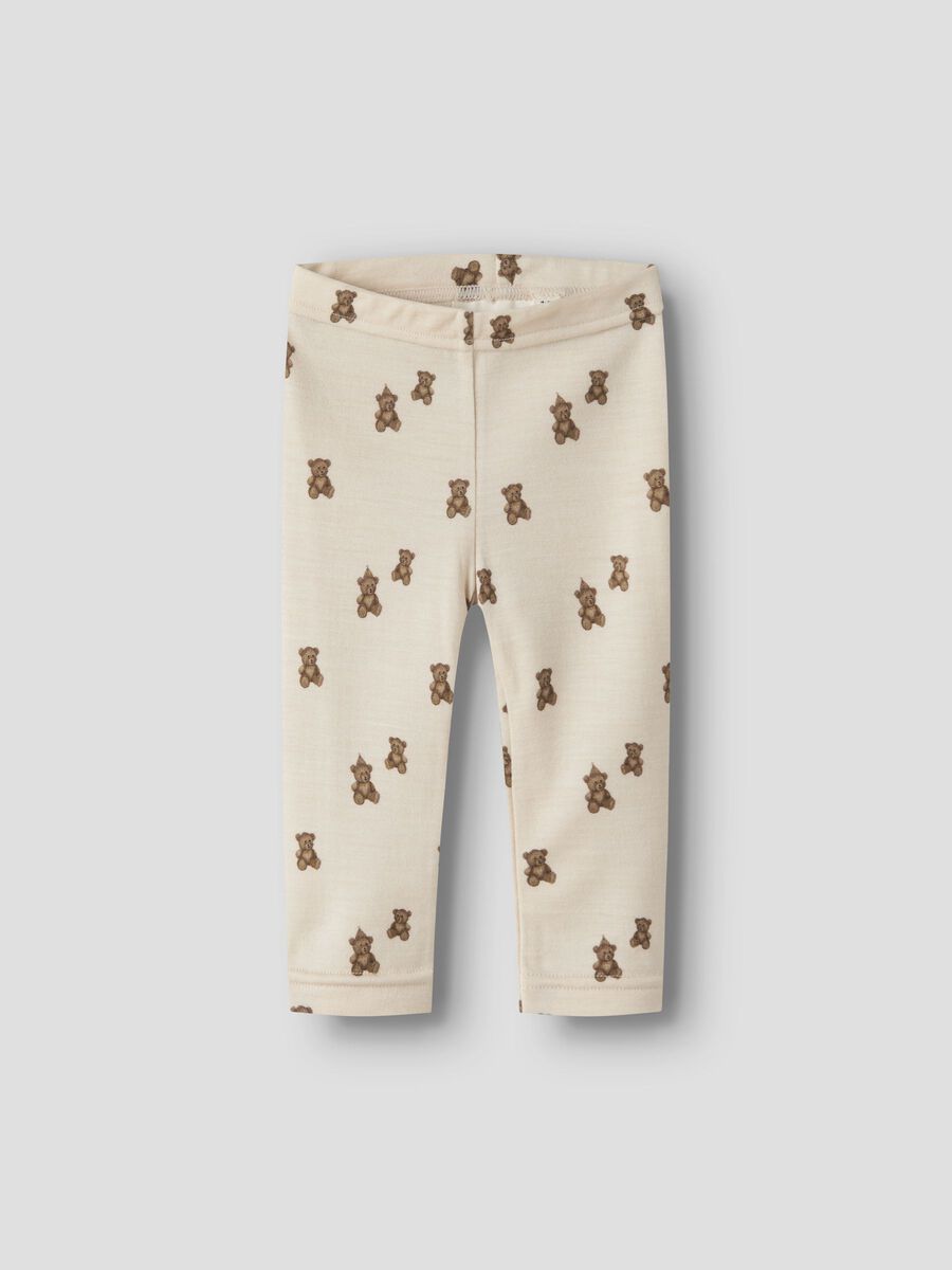 Nilo Nun Wo/Mo Slim Leggings Turtledove/Teddy Bear