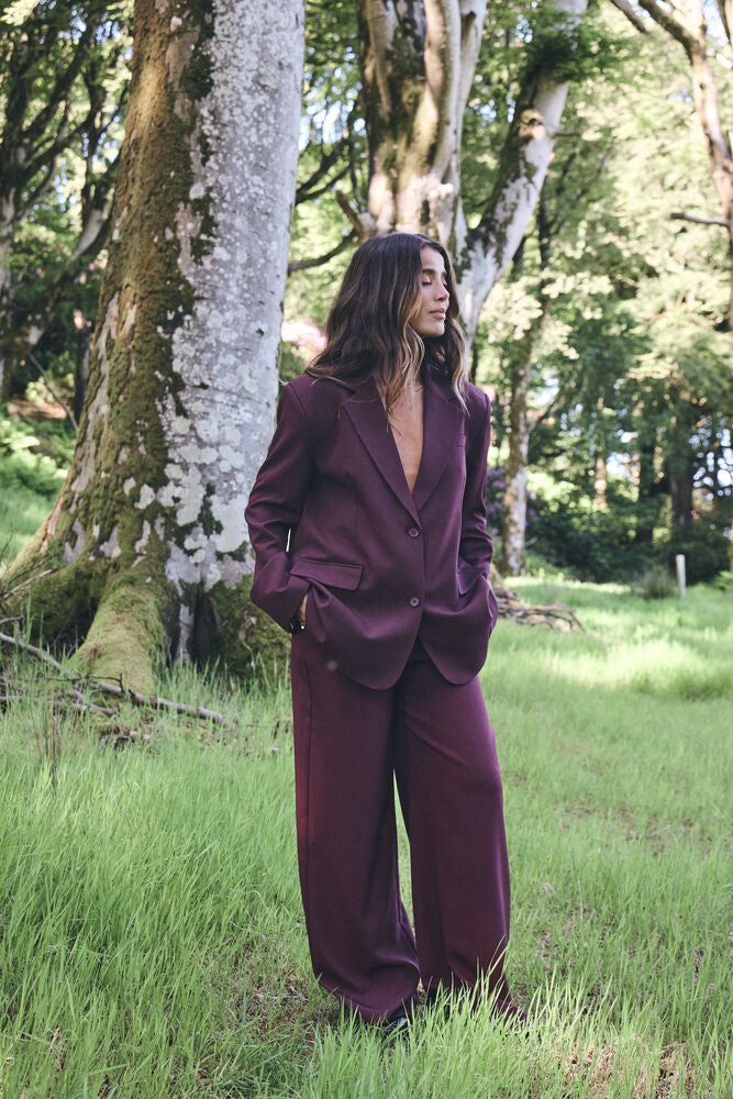 Fava Oversized Blazer Port Royale Melange