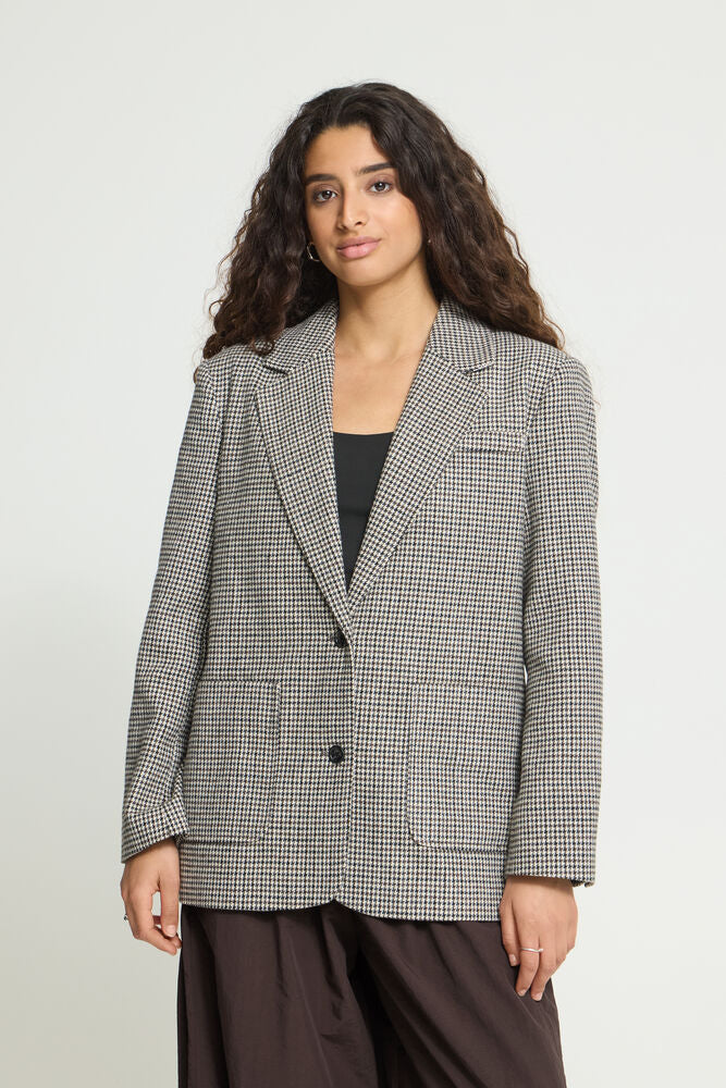 Lubana Blazer Grey Chec