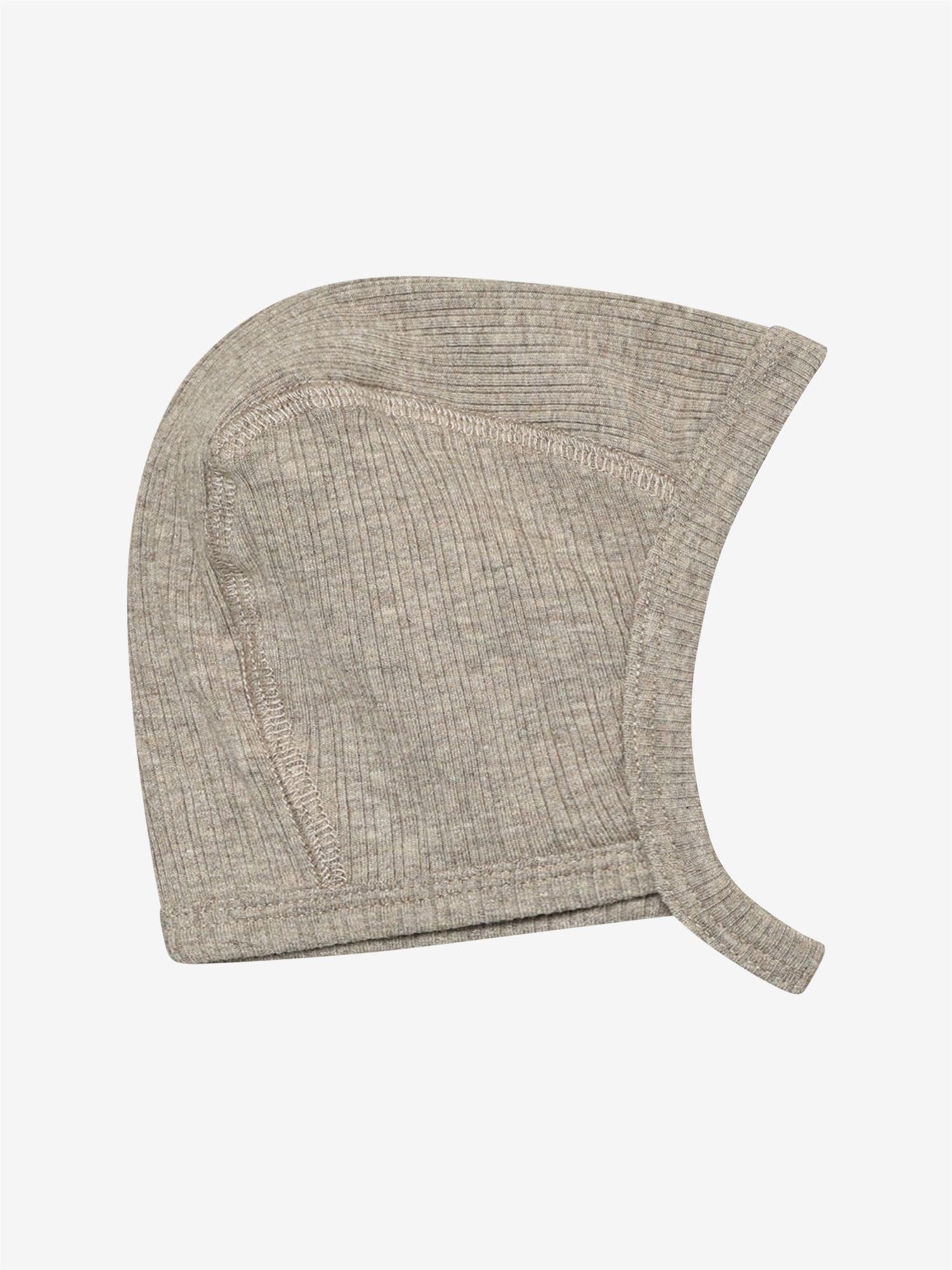 Bonnet Rib White Pepper Melange