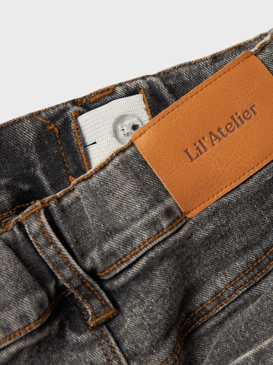 Berlin Baggy Jeans Light Grey Melange