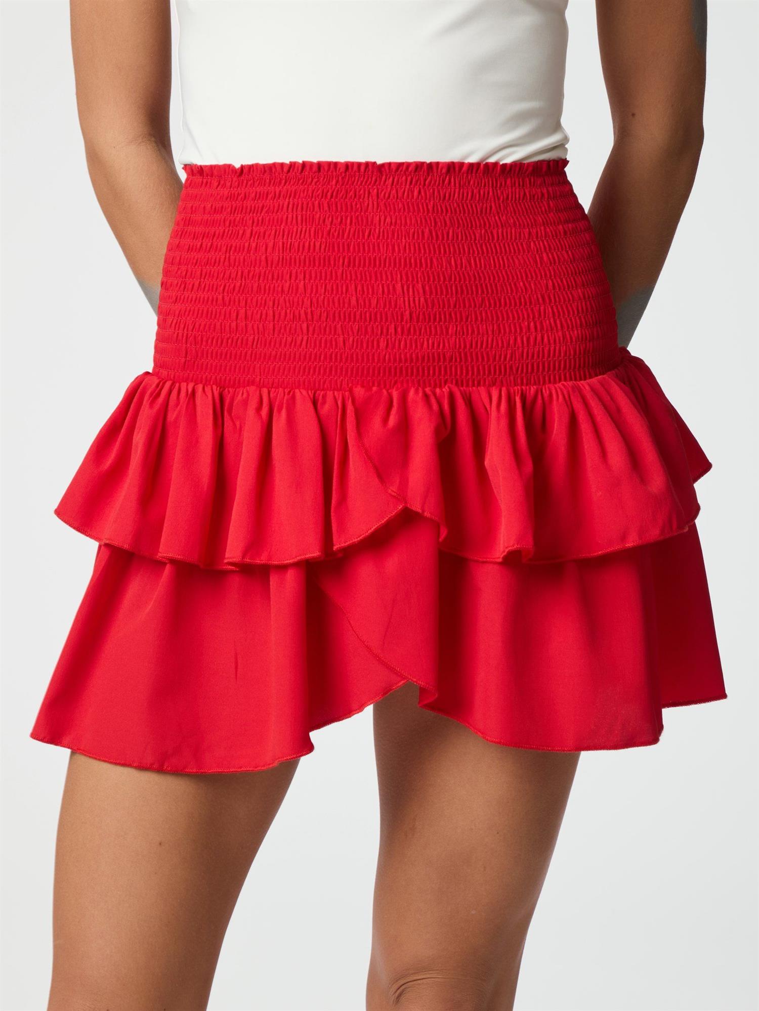 Carin Skirt Red