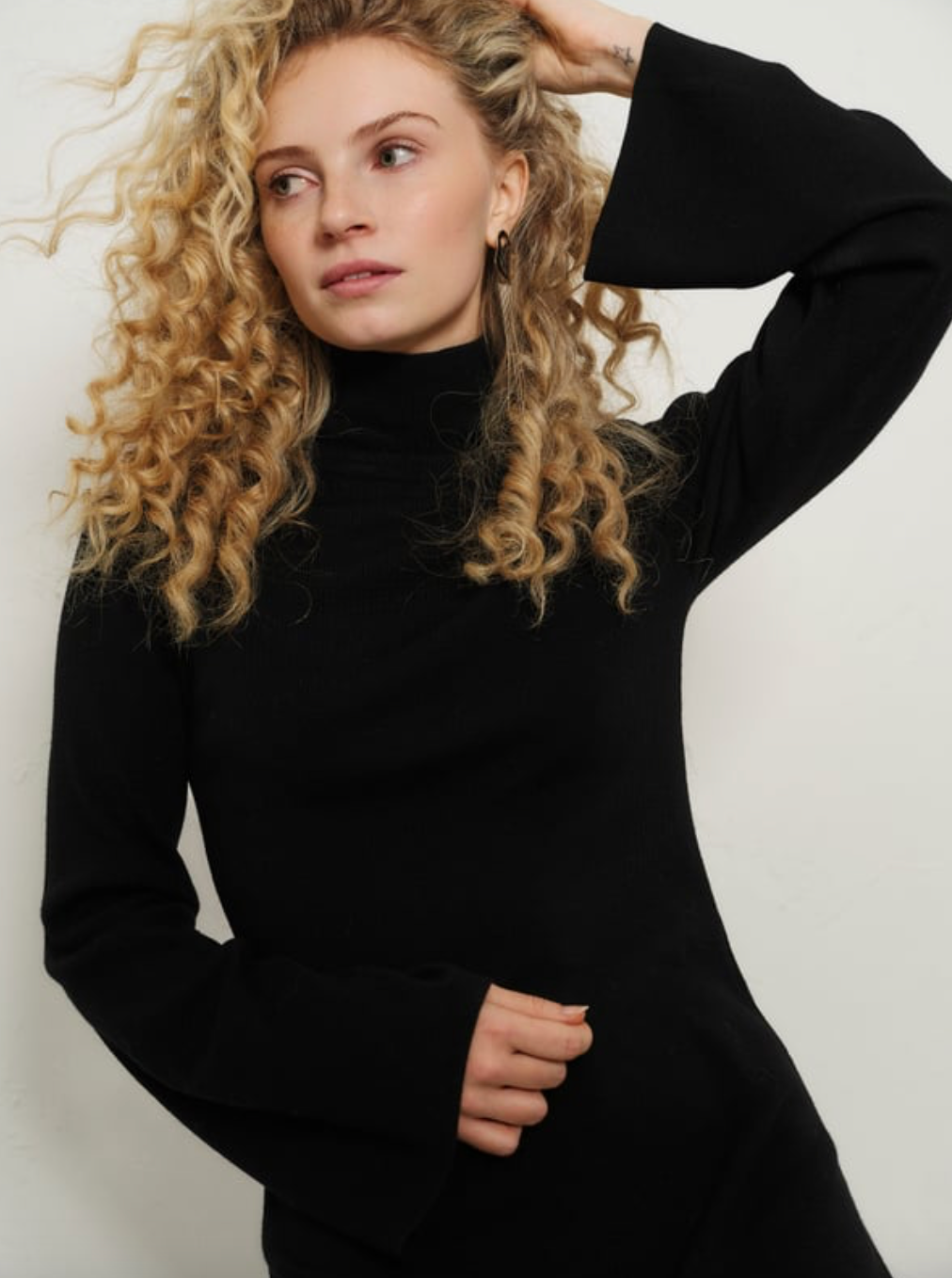 Melina Merino Dress Black