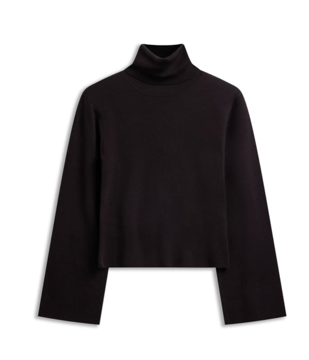 Tyra Merino Sweater Dark Brown