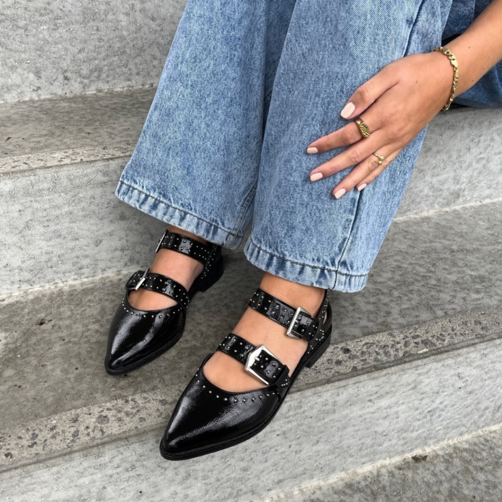 Close To You Black Patent