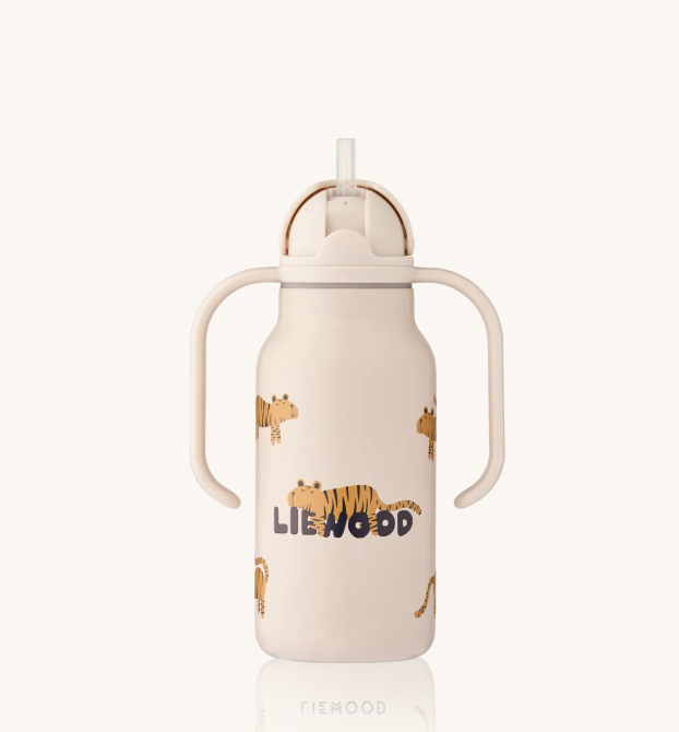 Kimmie Water Bottle 250ML Tiger/Sandy