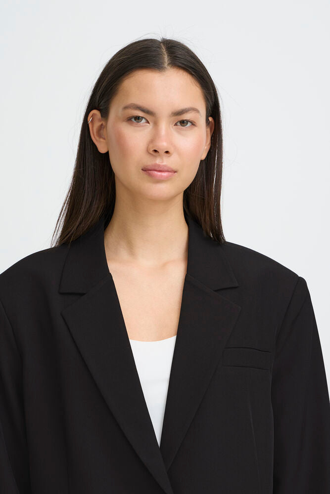 Fava Oversized Blazer Black