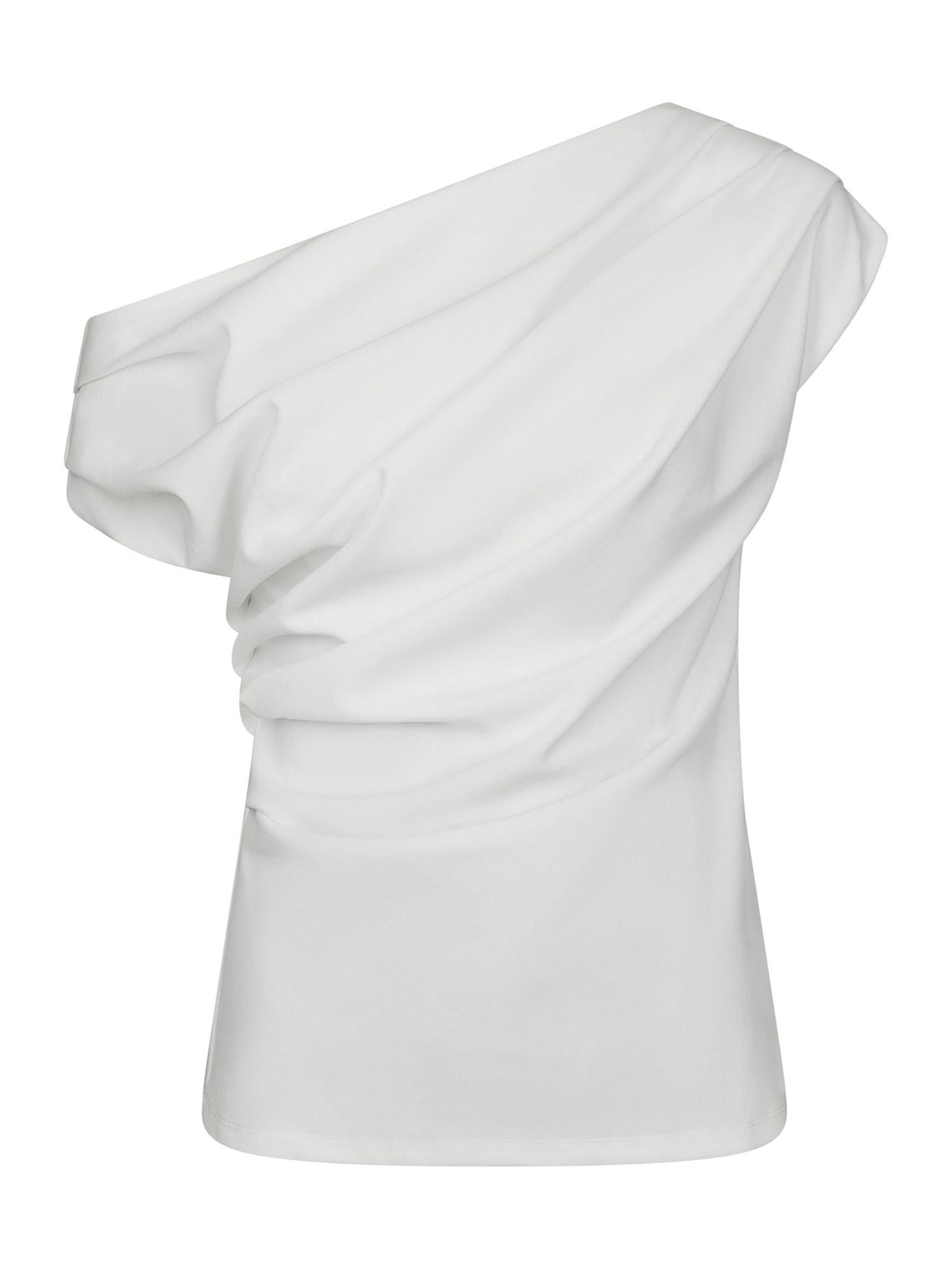 Mabelle Drapy Top White