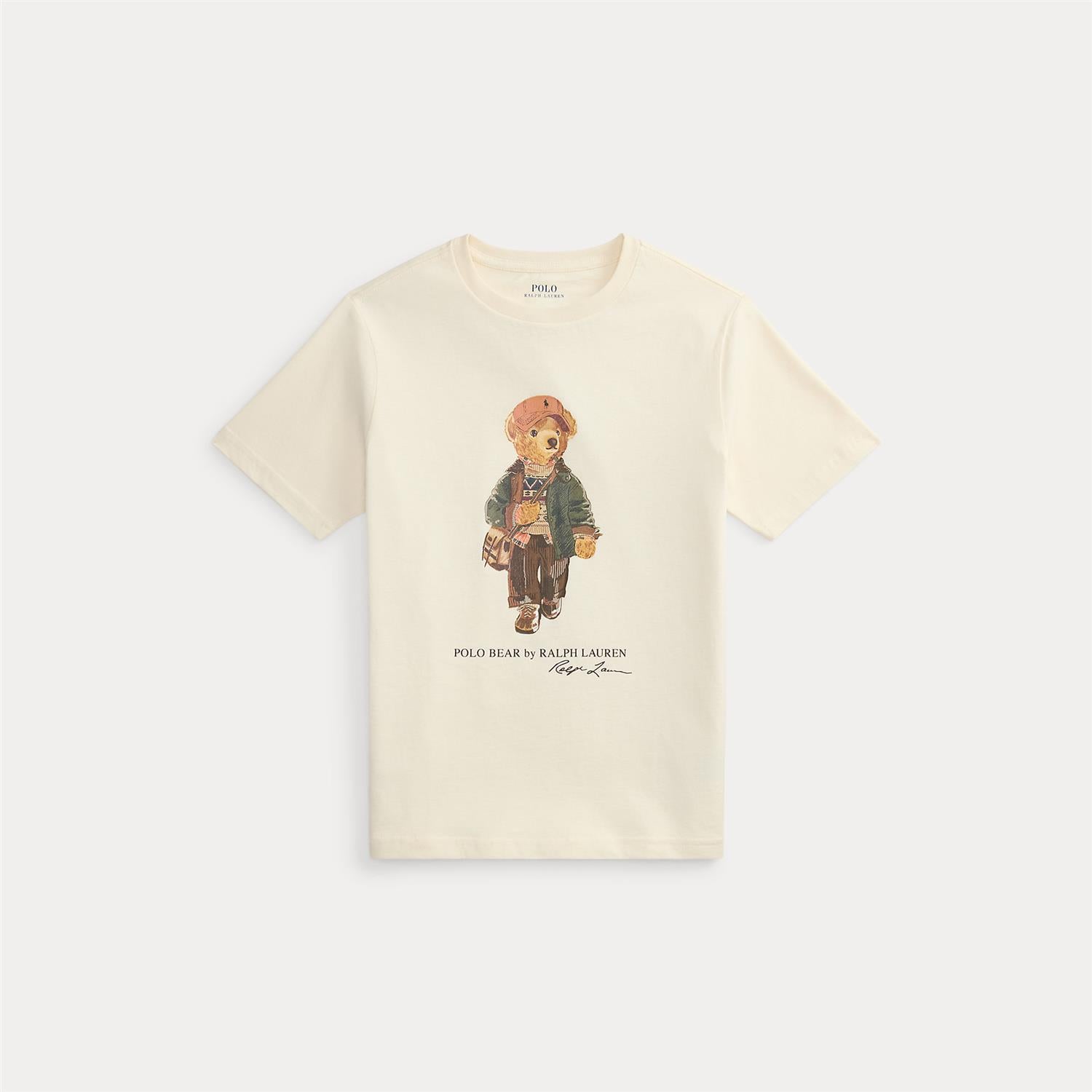 Cotton Jersey Crewneck Tee Estate Cream