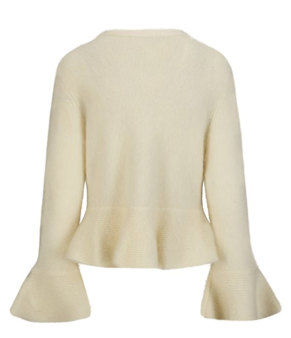 Maren Chunky Cardigan Bright White