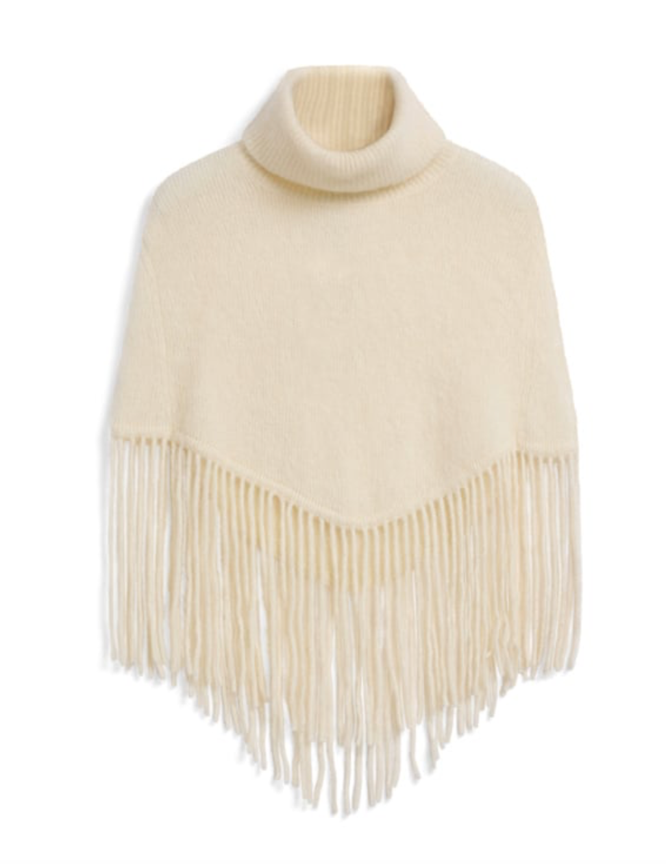 Nikola Chunky Poncho Bright White