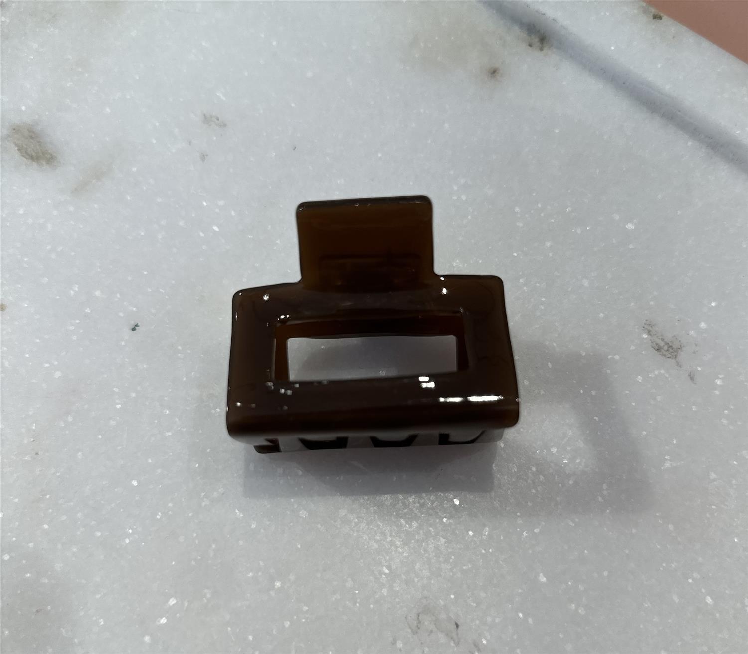 Firkantet Medium Klype Brun