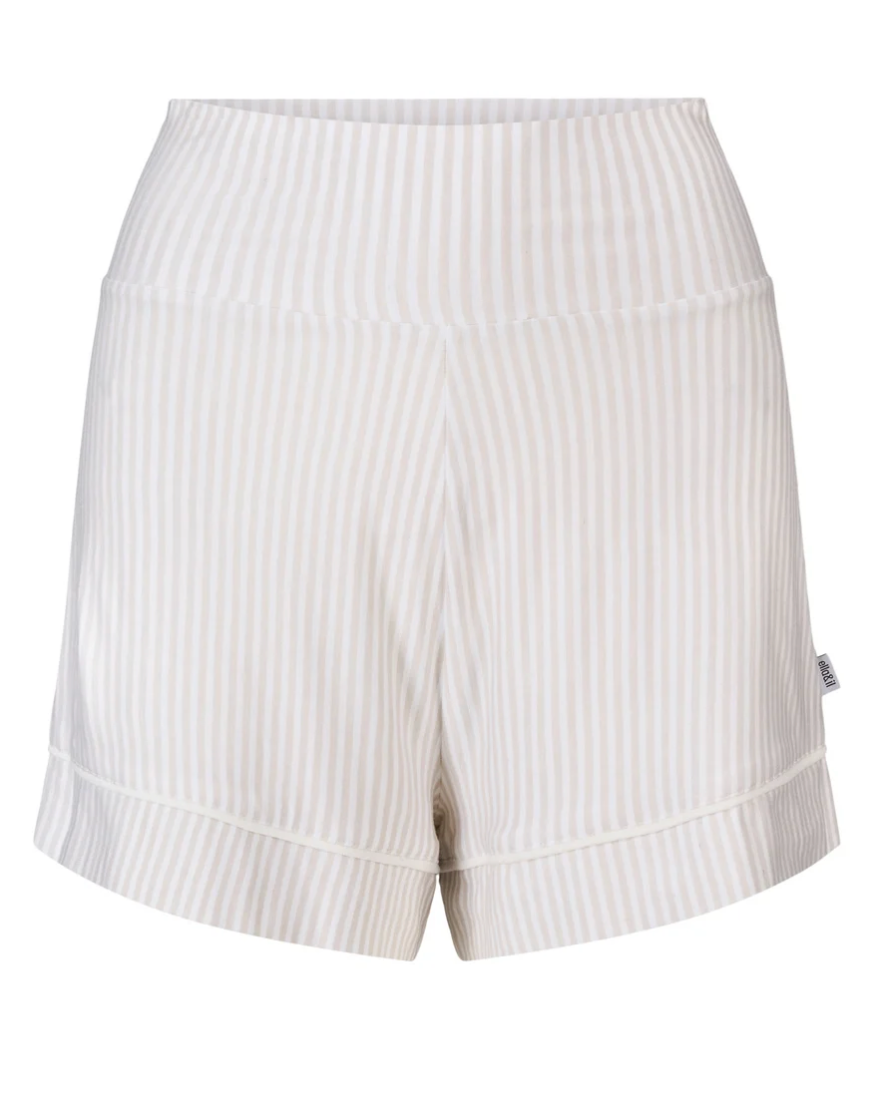 Serena Pysj Set Beige Striped