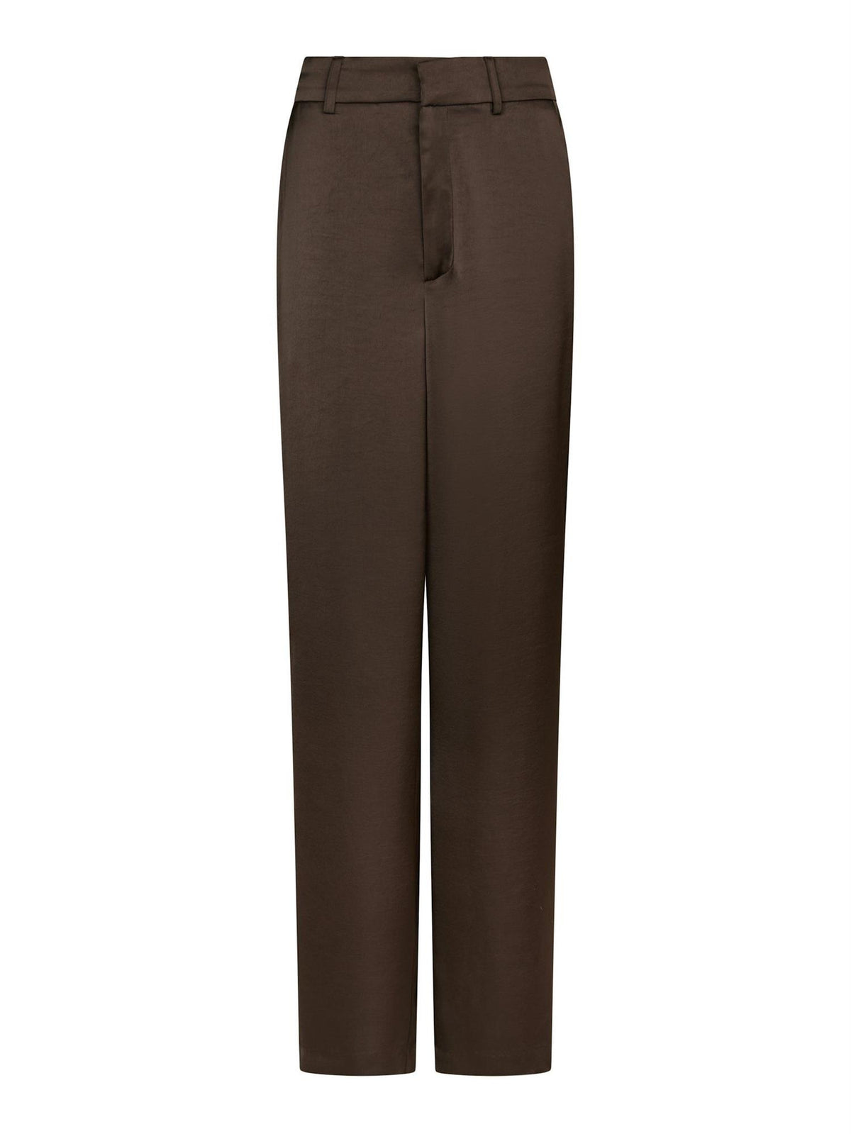 Emmett Heavy Sateen Bedaz Pants Dark Brown
