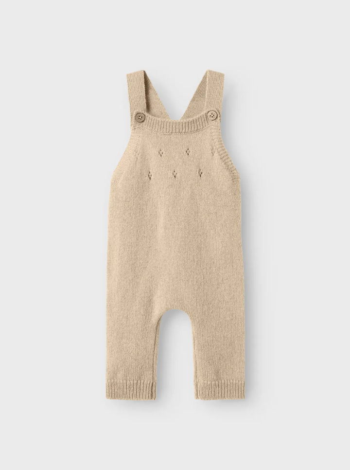 Nalio Wool Knit Overall Safari Melange