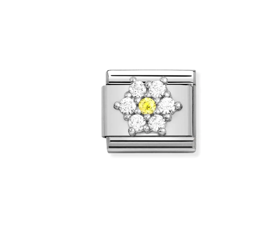 Blomst Stener White Yellow